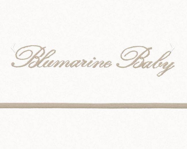 BLUMARINE BABY - Lenzuola LETTINO 3 pezzi BABY BLU - colori assortiti
