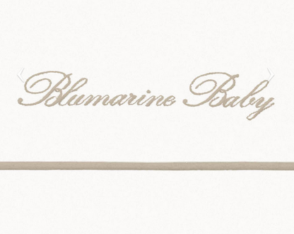 BLUMARINE BABY - Lenzuola LETTINO 3 pezzi BABY BLU - colori assortiti