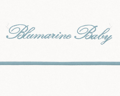BLUMARINE BABY - Lenzuola LETTINO 3 pezzi BABY BLU - colori assortiti