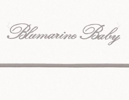 BLUMARINE BABY - Lenzuola LETTINO 3 pezzi BABY BLU - colori assortiti