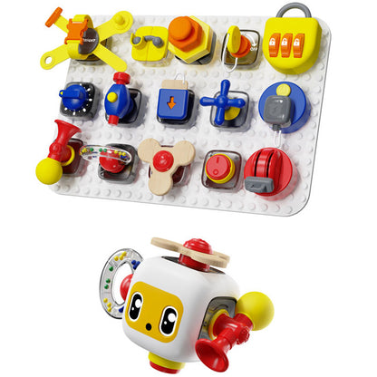TOPBRIGHT Set tavoletta gioco educativo Busy Board