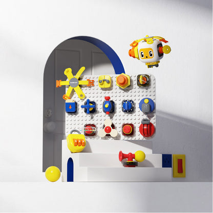 TOPBRIGHT Set tavoletta gioco educativo Busy Board