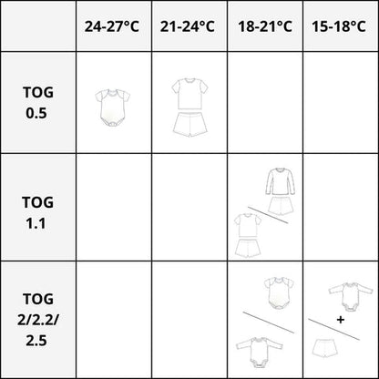 BAMBOOM Sacco nanna neonato Mini 6-18M 963 - TOG 2.2 con maniche e piedini - FLOWERS STRIPE 533