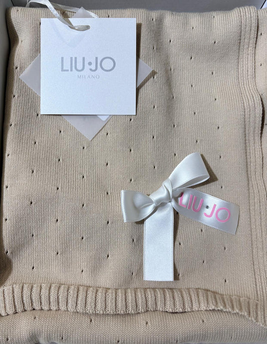 LiuJo Copertina culla carrozzina Liu Jo COPERTINA - cotone CM 90X85 - colore SABBIA
