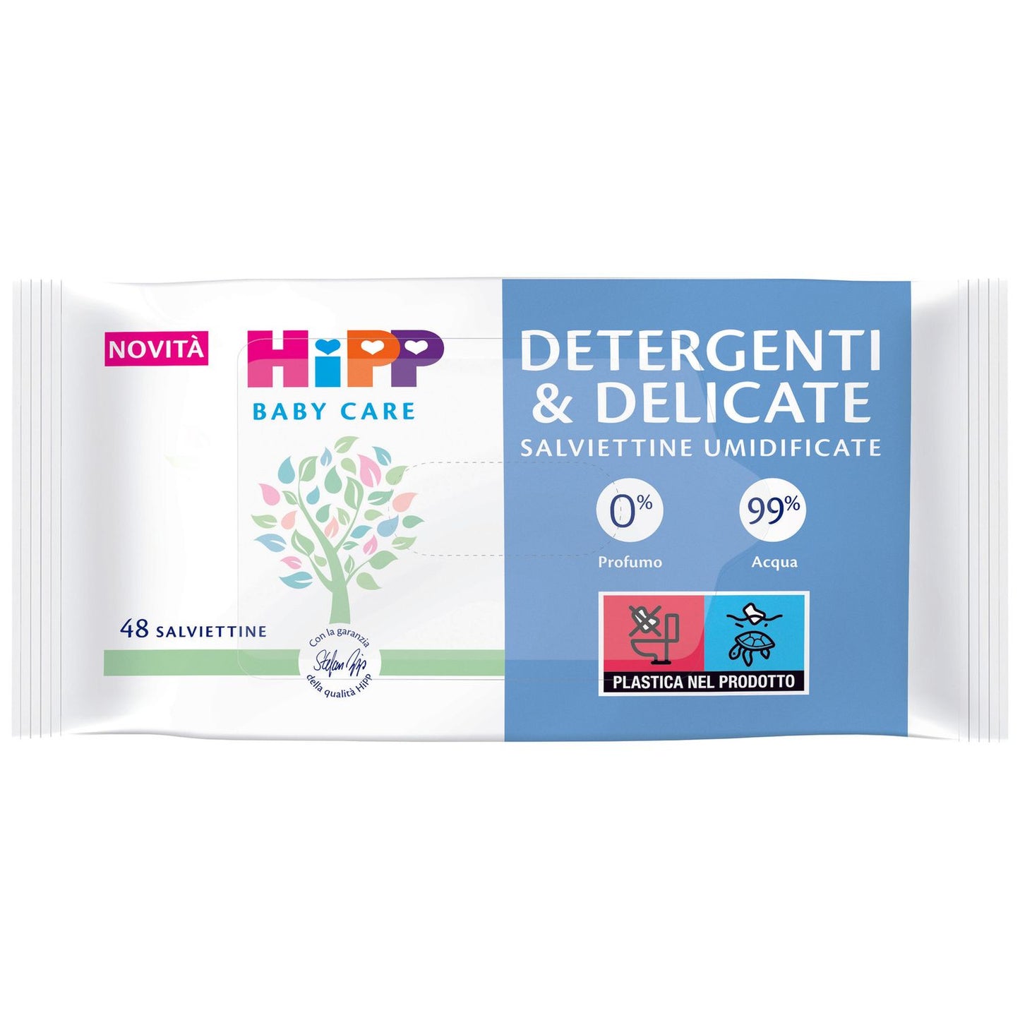 HiPP - Salviettine DETERGENTI & DELICATE – Multipack 5x48