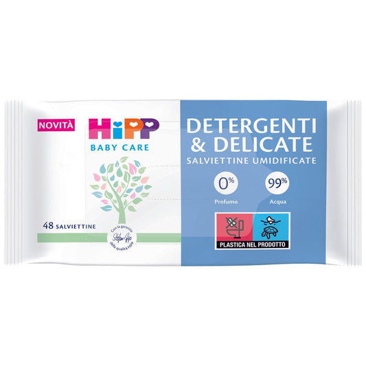 HiPP - Salviettine DETERGENTI & DELICATE – Multipack 5x48
