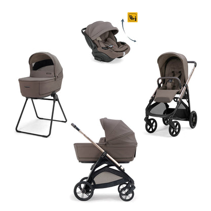 INGLESINA Sistema QUATTRO Aptica con Darwin recline EVO e BORSA IN OMAGGIO - Essence Mokka