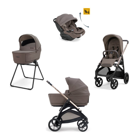 INGLESINA Sistema QUATTRO Aptica con Darwin recline EVO e BORSA IN OMAGGIO - Essence Mokka
