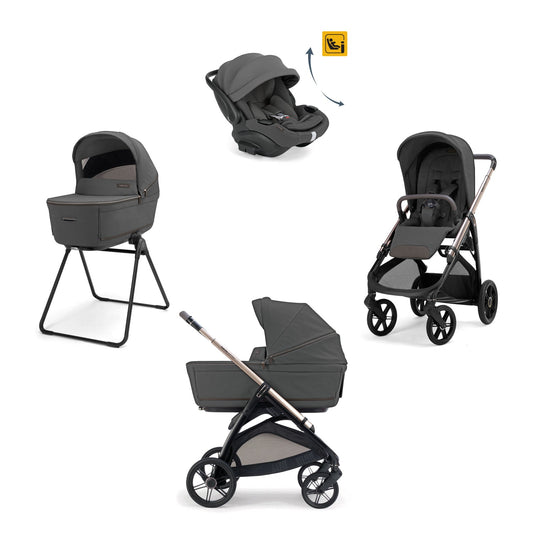 INGLESINA Sistema QUATTRO Aptica con Darwin recline EVO e BORSA IN OMAGGIO - Marble Grey