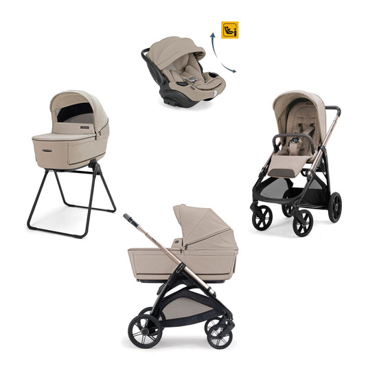 INGLESINA Sistema QUATTRO Aptica con Darwin recline EVO e BORSA IN OMAGGIO - Vicuna Beige