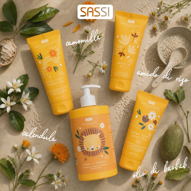 SASSI - Amido di riso gel - 100ml - Leone Chompy