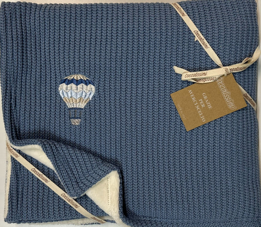 COCCOLISSIMI Lettino Coperta Filo - Balloon Avio
