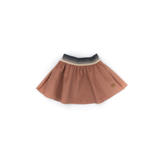 BAMBOOM Gonna ampia con cintura elastico - 380 - rosa antico scuro 48