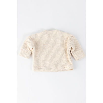 BAMBOOM Maglia bimba - 30460 - bianco latte