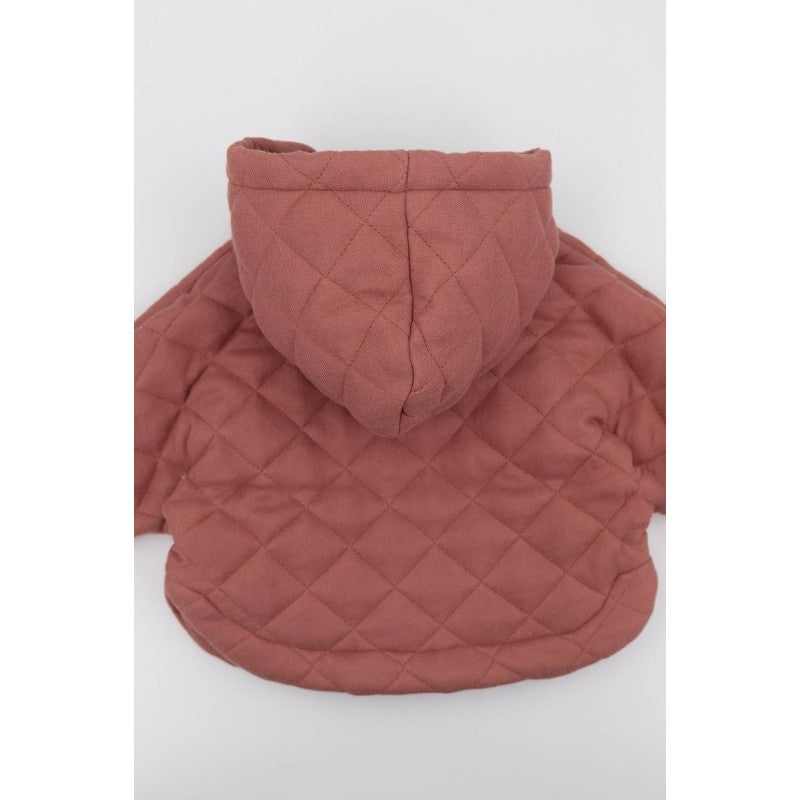 BAMBOOM Maglia Poncho Padded - 395A - Wine Rose 58