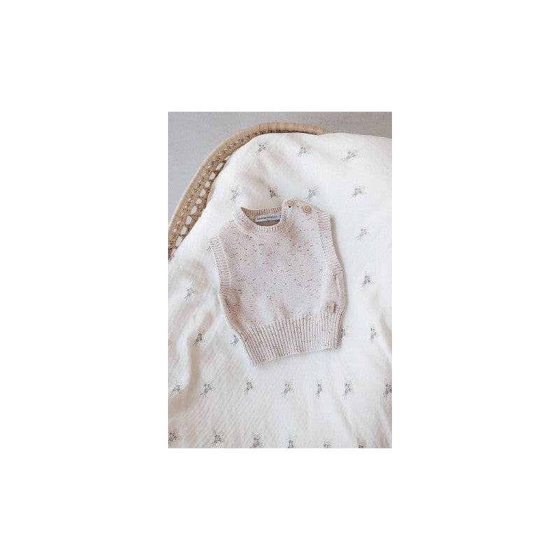 BAMBOOM Maglia smanicata Gilet - 515M - Camello