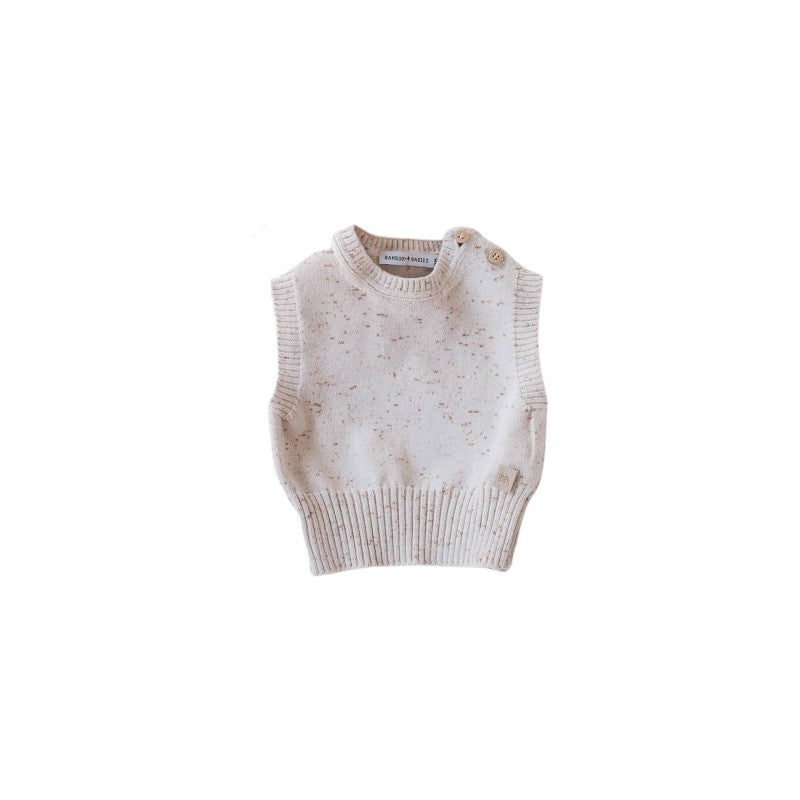 BAMBOOM Maglia smanicata Gilet - 515M - Camello