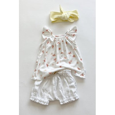 BAMBOOM Pantaloncino corto Volant bimba - 342 - Bianco