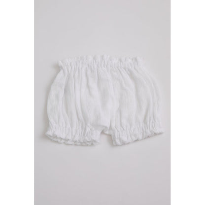 BAMBOOM Pantaloncino corto Volant bimba - 342 - Bianco