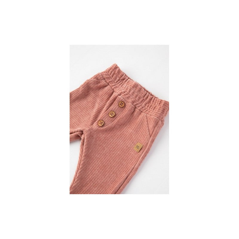 BAMBOOM Pantalone Kino velluto a costine - 30666 - rosa antico scuro
