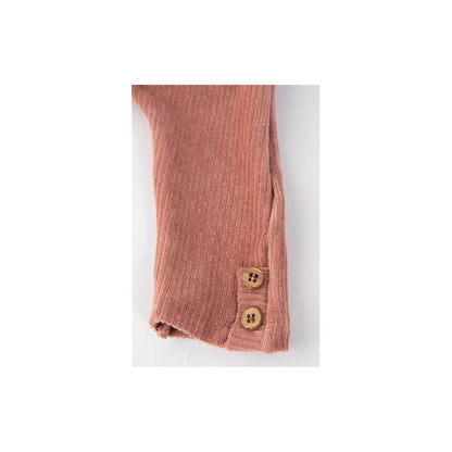 BAMBOOM Pantalone Legging Skinny velluto a costine - 31566 - rosa antico scuro