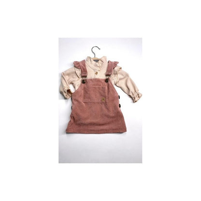 BAMBOOM Salopette Bimba - 30866 - Rosa antico scuro