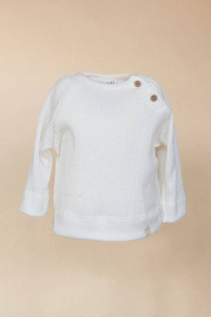 BAMBOOM Tshirt apertura raglan - 705 - Offwhite 111