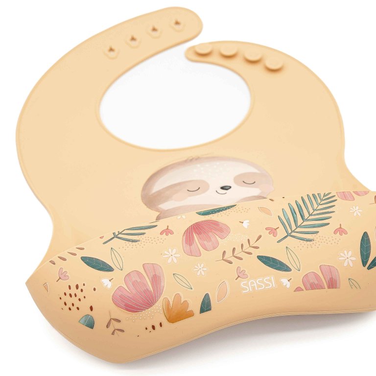 SASSI Bavaglino in silicone con tasca – BRADIPO GNAWY