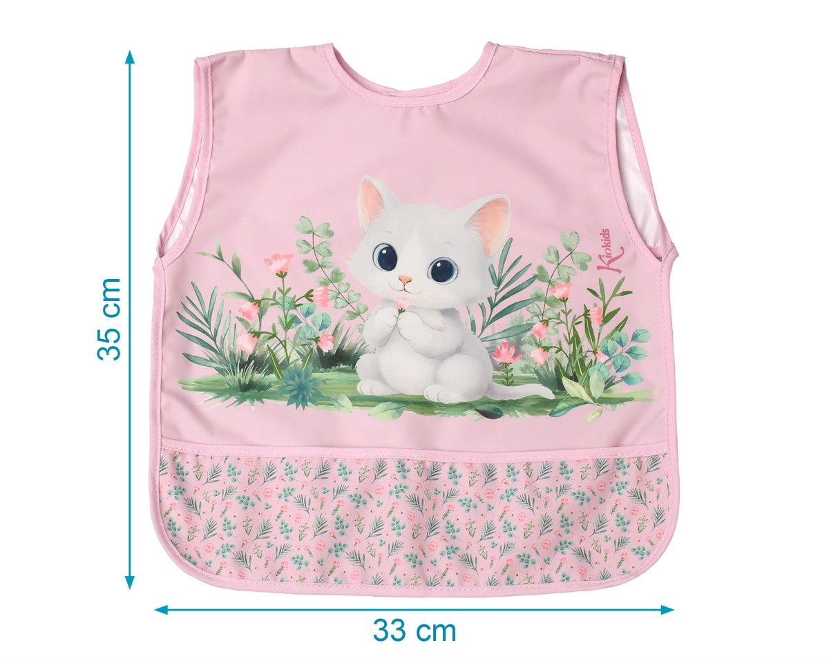 KIOKIDS - Bavaglino impermeabile GATTINA