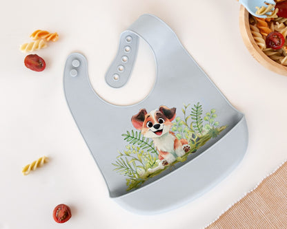 KIOKIDS - Bavaglino in silicone CAGNOLINO