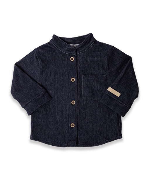 BAMBOOM Camicia maniche lunghe con collo coreano - 1241TE00083 - jeans