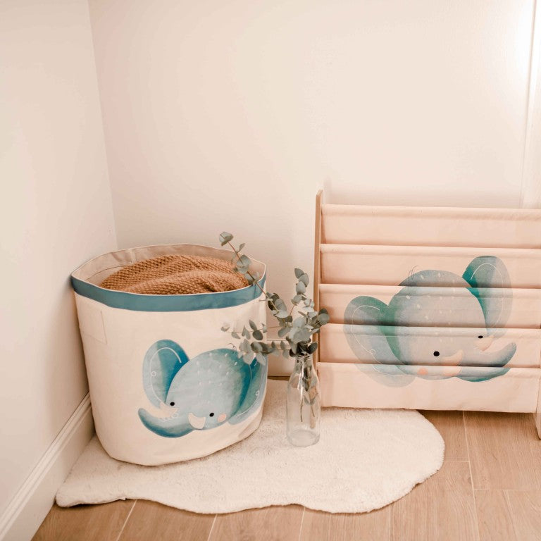 Sassi Cesto porta giochi e Porta biancheria - Elefante Chewy