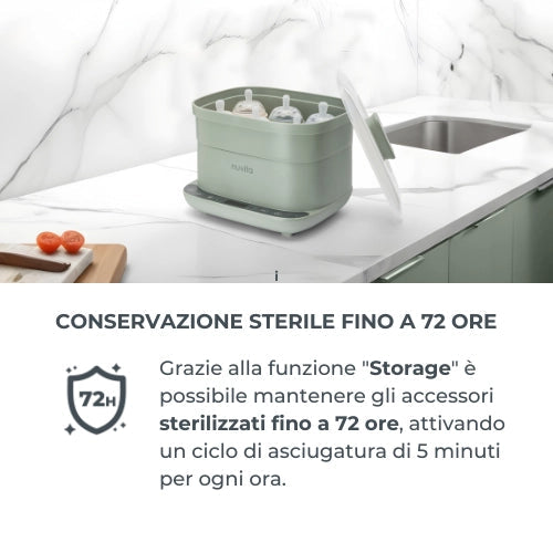 Nuvita - Sterilizzatore con asciugatura 2 in 1 SteriDry - 1088