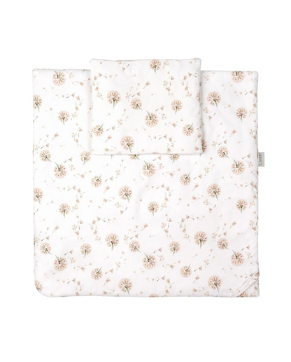 WALDIN Copertina avvolgente CULLA - Set 2in1 con trapunta e cuscino – Soffioni