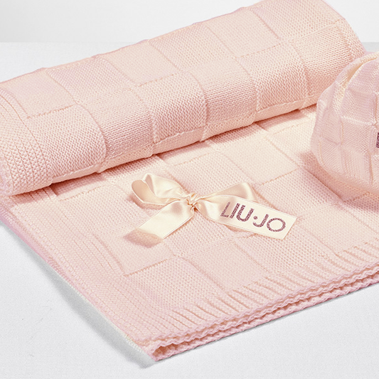 LiuJo Copertina Quadrati Rosa - BL529B