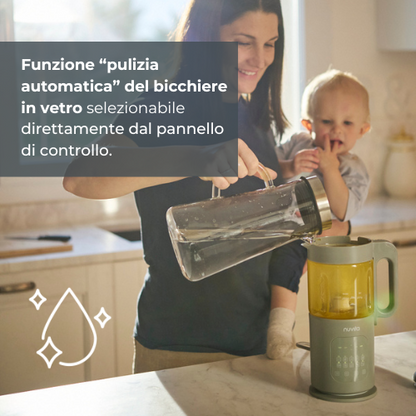 NUVITA - Cuocipappa multifunzione 7 in 1 Magic Pappa con Ricettario Nuvita Chef - 1967