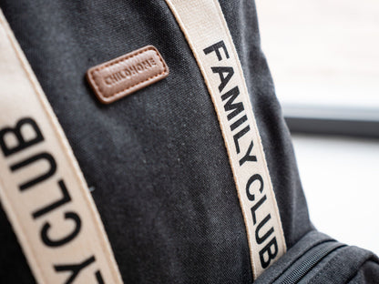 CHILDHOME Family Club zaino Signature Canvas black