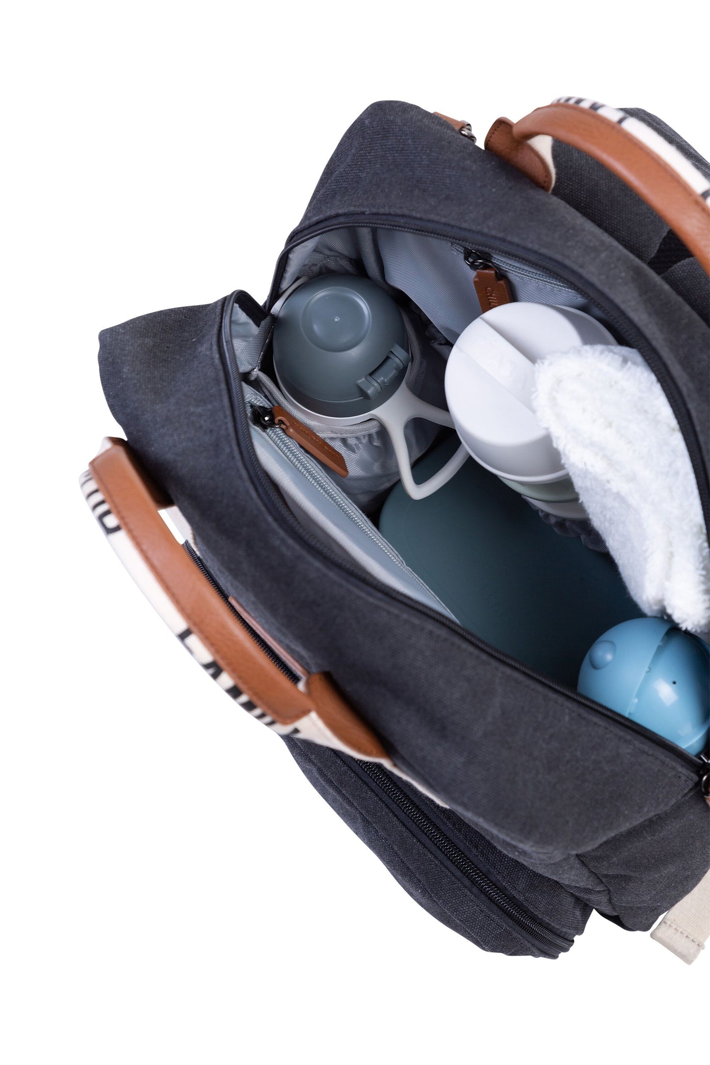 CHILDHOME Family Club zaino Signature Canvas black