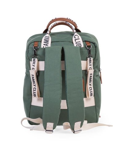 CHILDHOME Family Club zaino Signature Canvas green - SAP