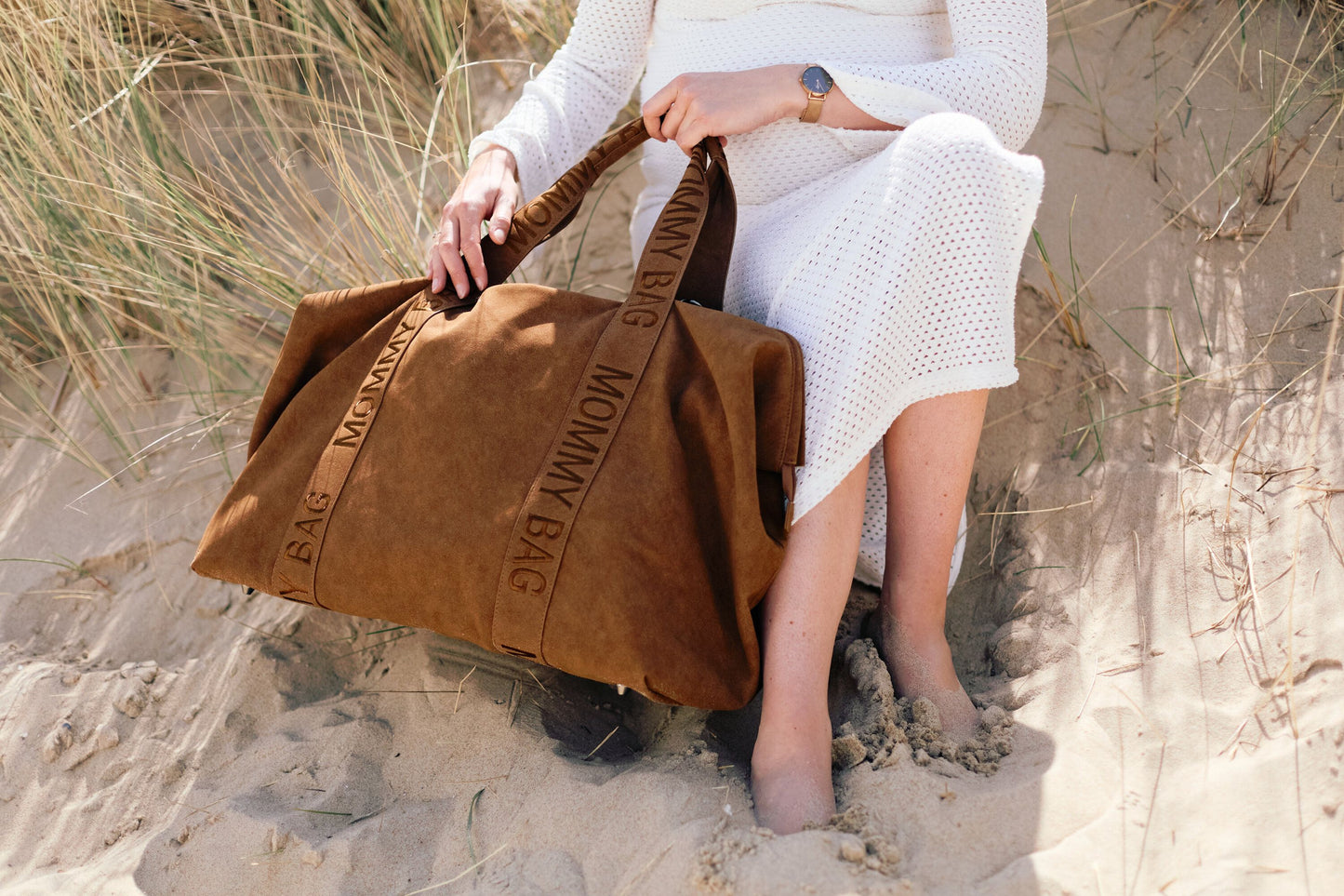 Childhome Mommy Bag Signature Prestige - Hazelnoot