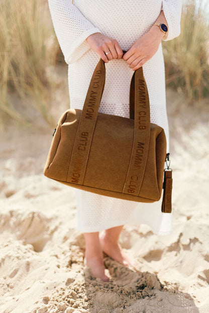 CHILDHOME Mommy Club borsa Signature - Prestige - Hazelnut - 403144
