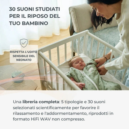 Nuvita - Diffusore di rumore bianco e luci notturne - Easy Dream 6620