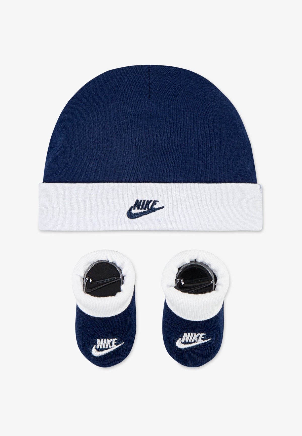 NIKE Set regalo Cappellino e scarpine / babbucce - blue void - 0-6m