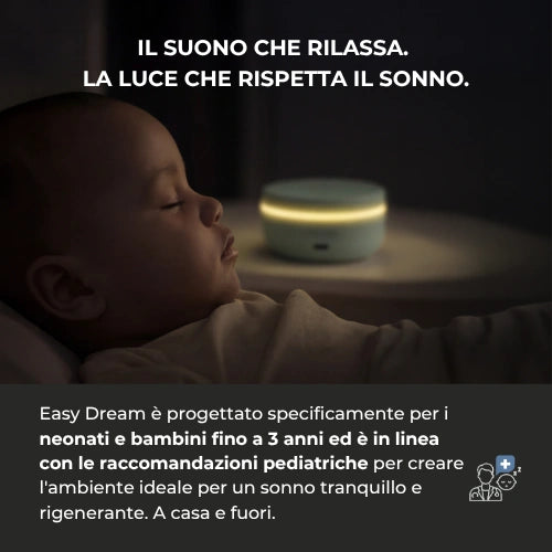 Nuvita - Diffusore di rumore bianco e luci notturne - Easy Dream 6620