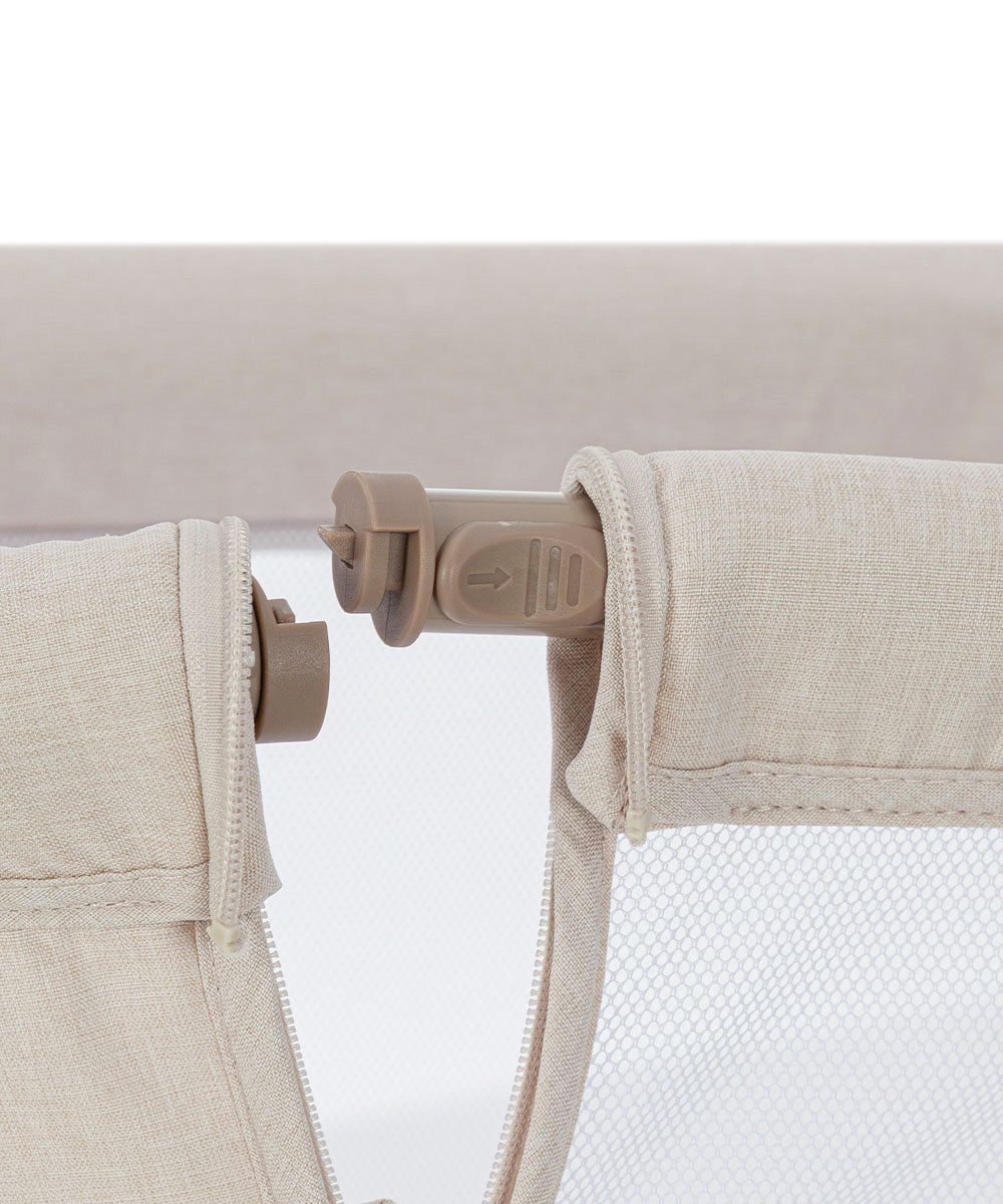 CARRELLO - Culla fiancoletto Gracia - cool grey