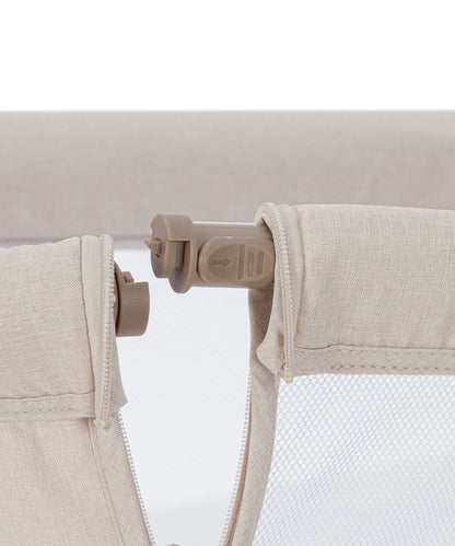 CARRELLO - Culla fiancoletto Gracia - cool grey