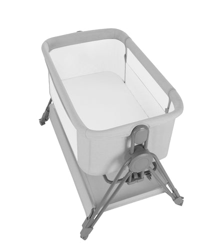 CARRELLO - Culla fiancoletto Gracia - cool grey
