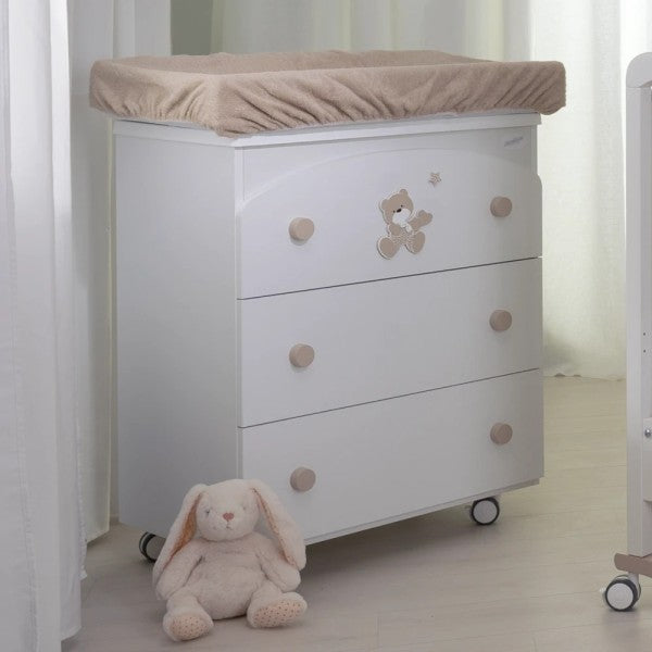 Coccolissimi Fasciatoio Tondo 3 cassetti Simpatico