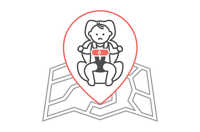 CYBEX Kit di sicurezza SensorSafe per bambino
