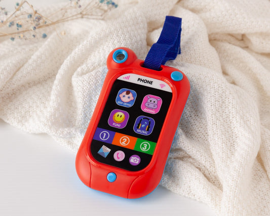 KIOKIDS - Giocattolo telefono musicale mobile